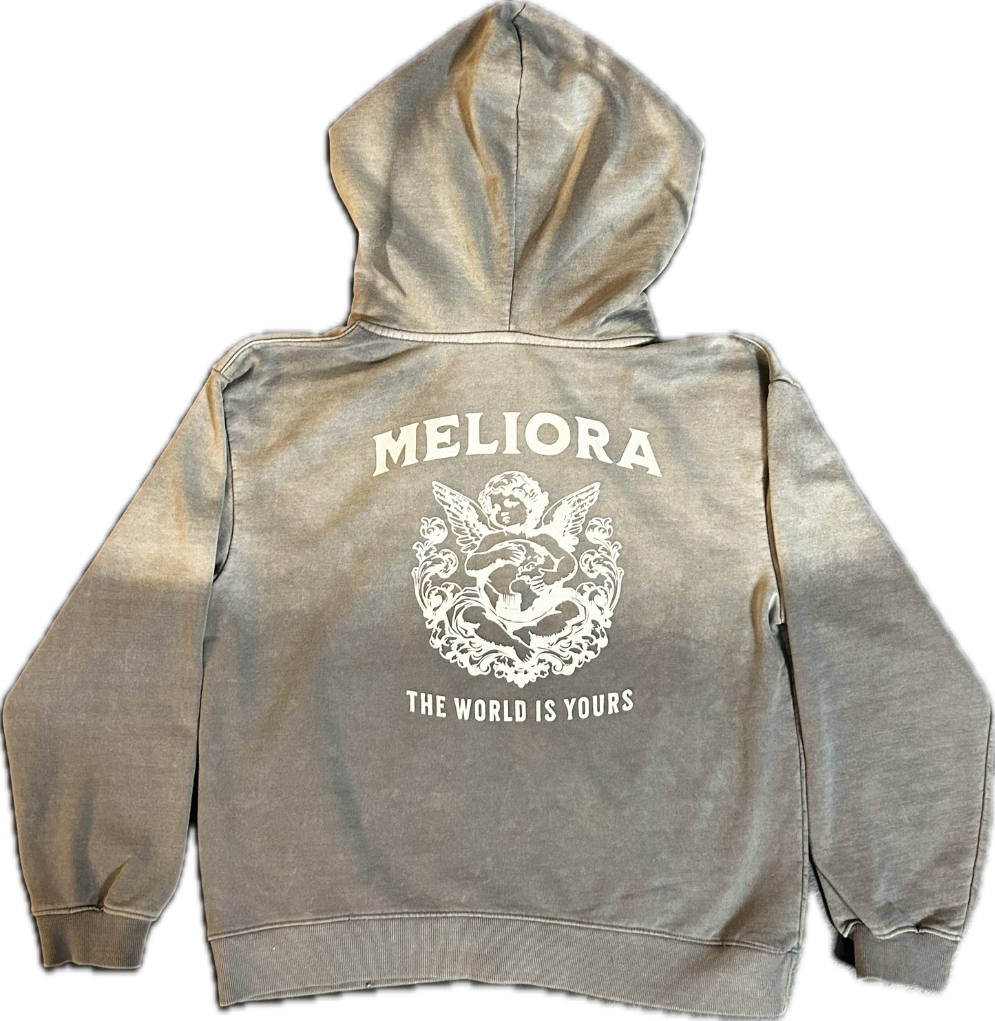 MELIORA WORLD IS YOURS GRADIENT HOODIE