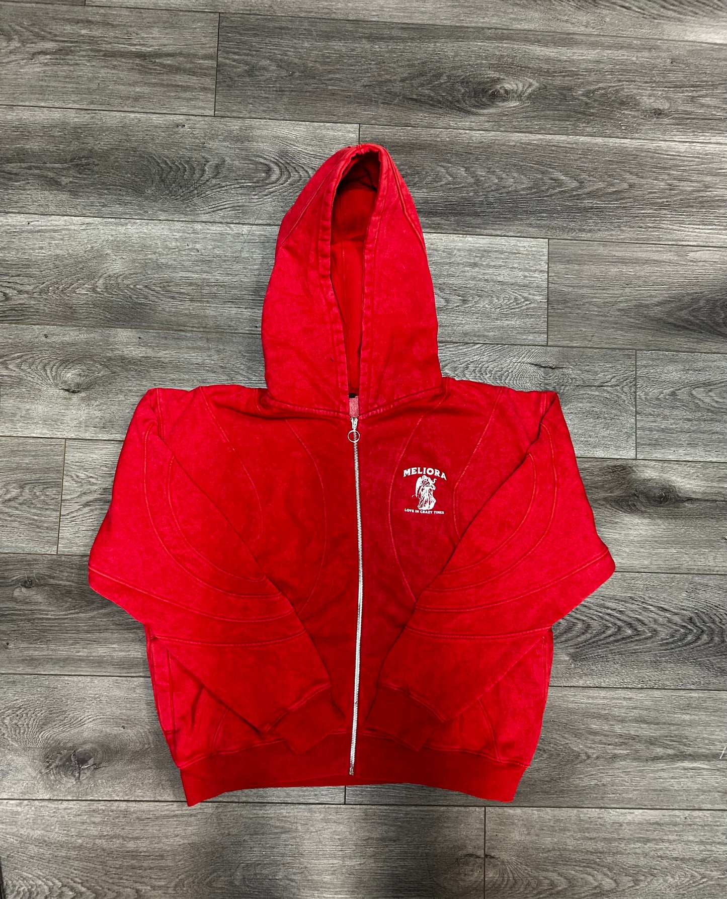 MELIORA ABSTRACT ZIP UP