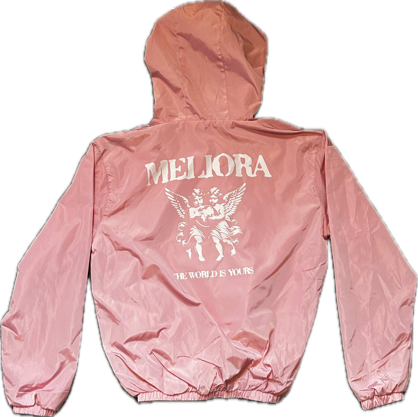 MELIORA PINK WINDBREAKER ZIP UP
