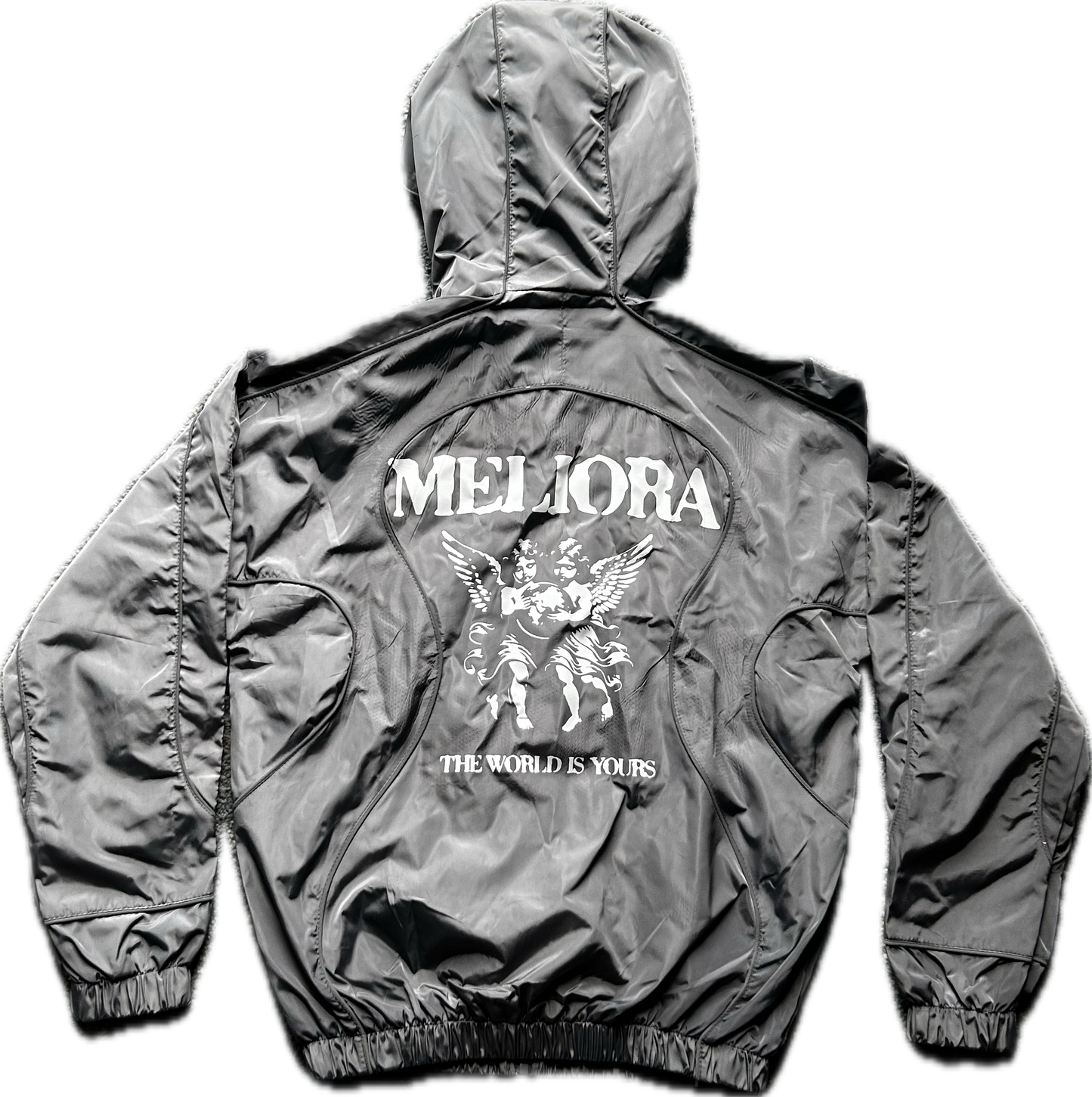 MELIORA CHROME WINDBREAKER ZIP UP