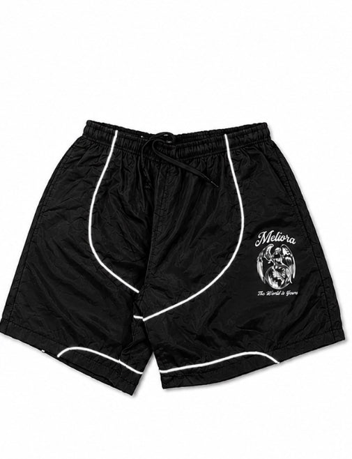 MELIORA REFLECTIVE WINDBREAKER SHORTS