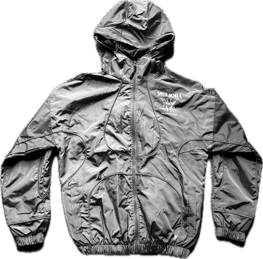 MELIORA CHROME WINDBREAKER ZIP UP