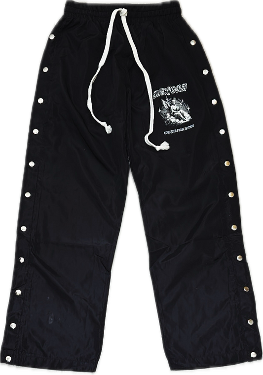 MELIORA CONQUER FROM WITHIN ONYX WINDBREAKER PANTS