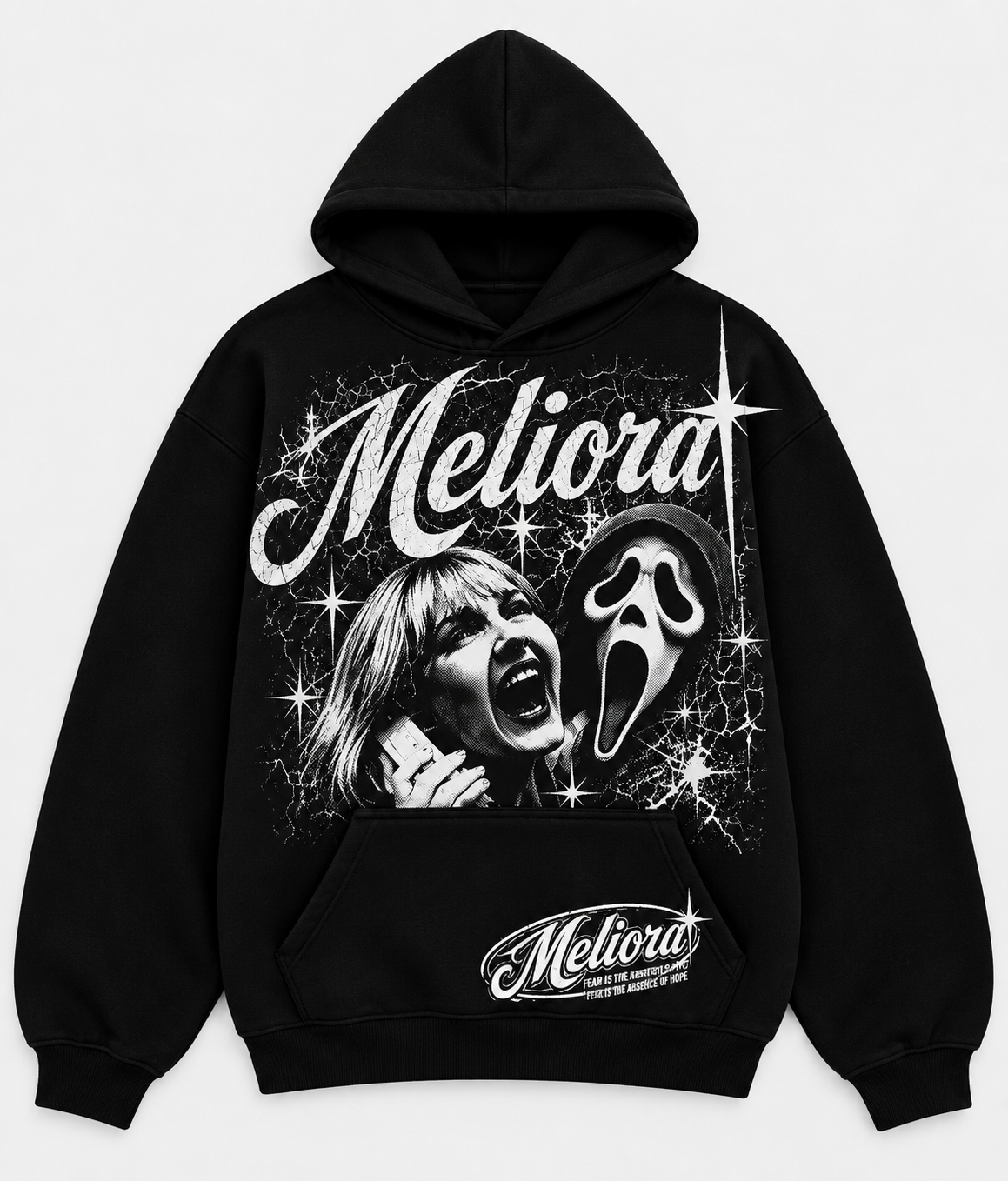 MELIORA FEAR IS THE ABSENCE OF HOPE PULLOVER HOODIE