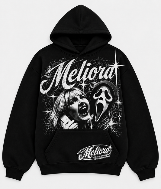 MELIORA FEAR IS THE ABSENCE OF HOPE PULLOVER HOODIE