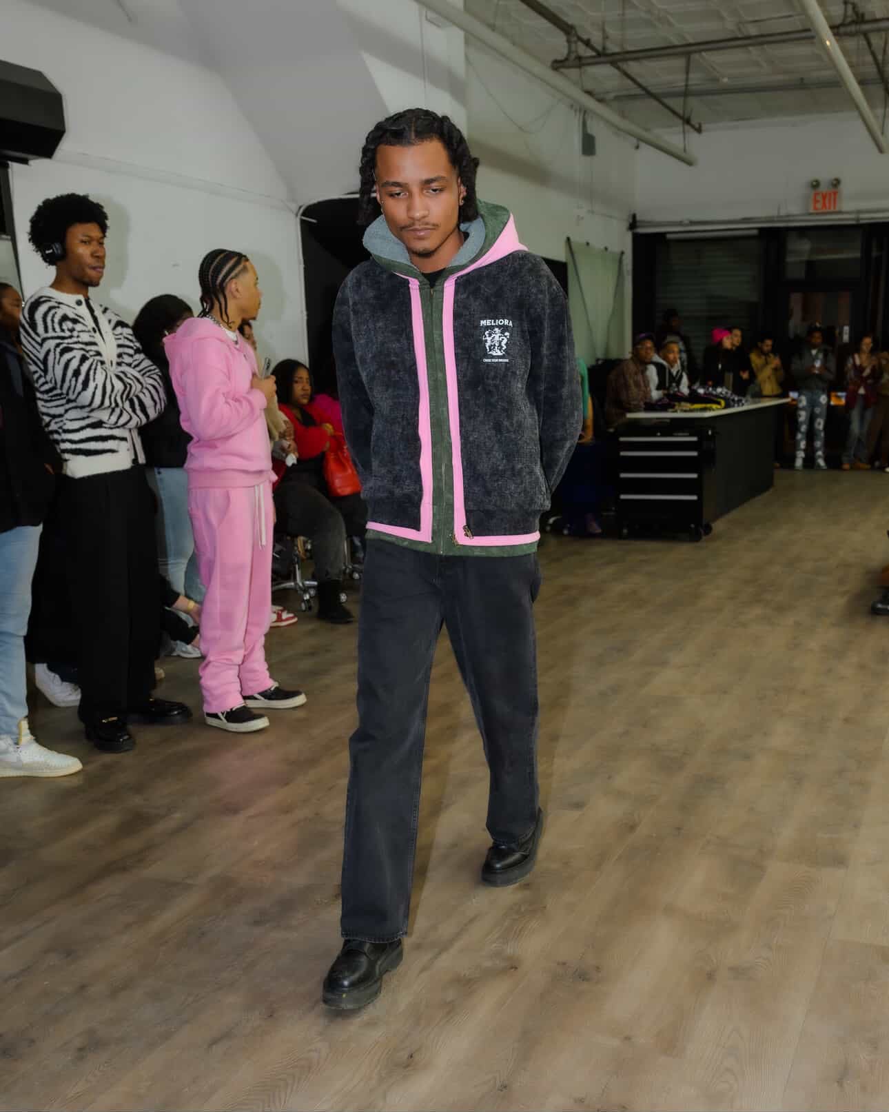 MELIORA TRIPLE HOODED ZIP UP