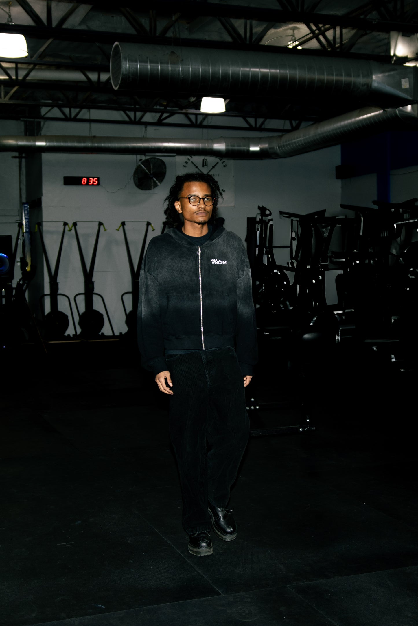 MELIORA WAFFLE KNIT ZIP UP