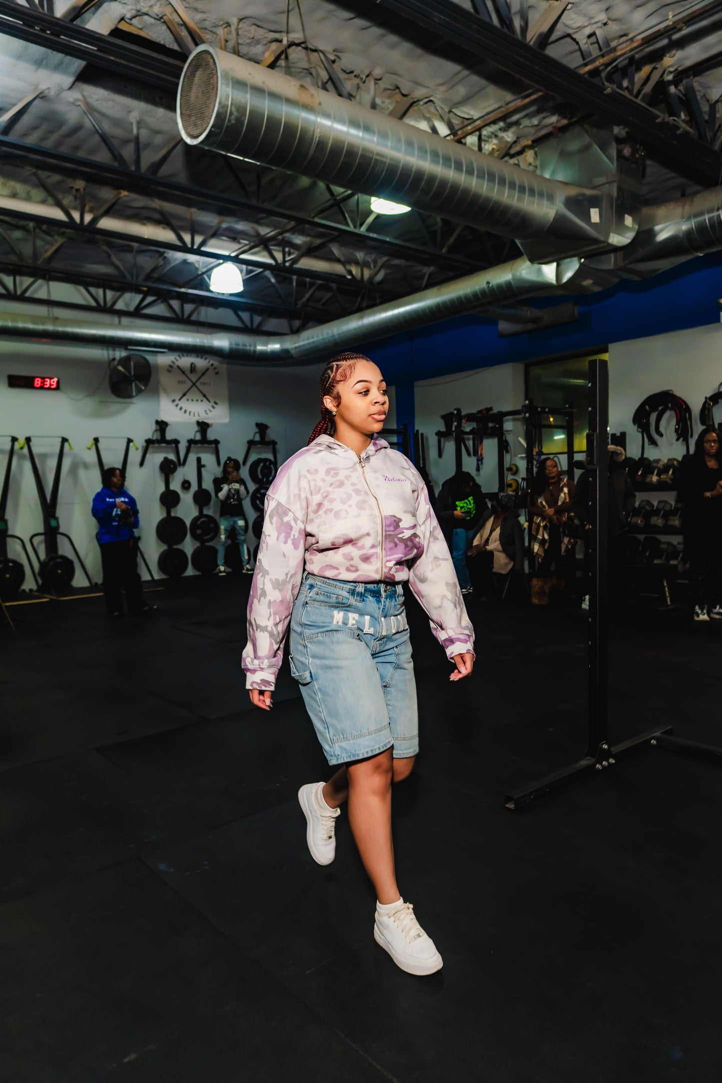 MELIORA LEOPARD ZIP UP