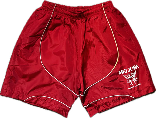 MELIORA RED REFLECTIVE SHORTS