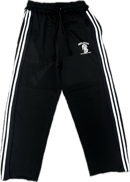 MELIORA STRIPED HEAVYWEIGHT SWEATPANTS
