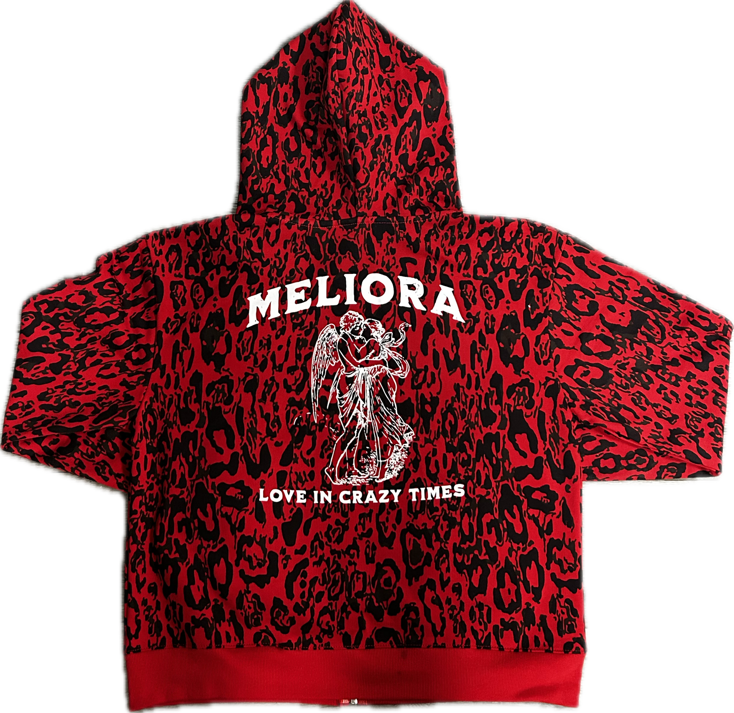 MELIORA LOVE IN CRAZY TIMES LEOPARD ZIP UP💌