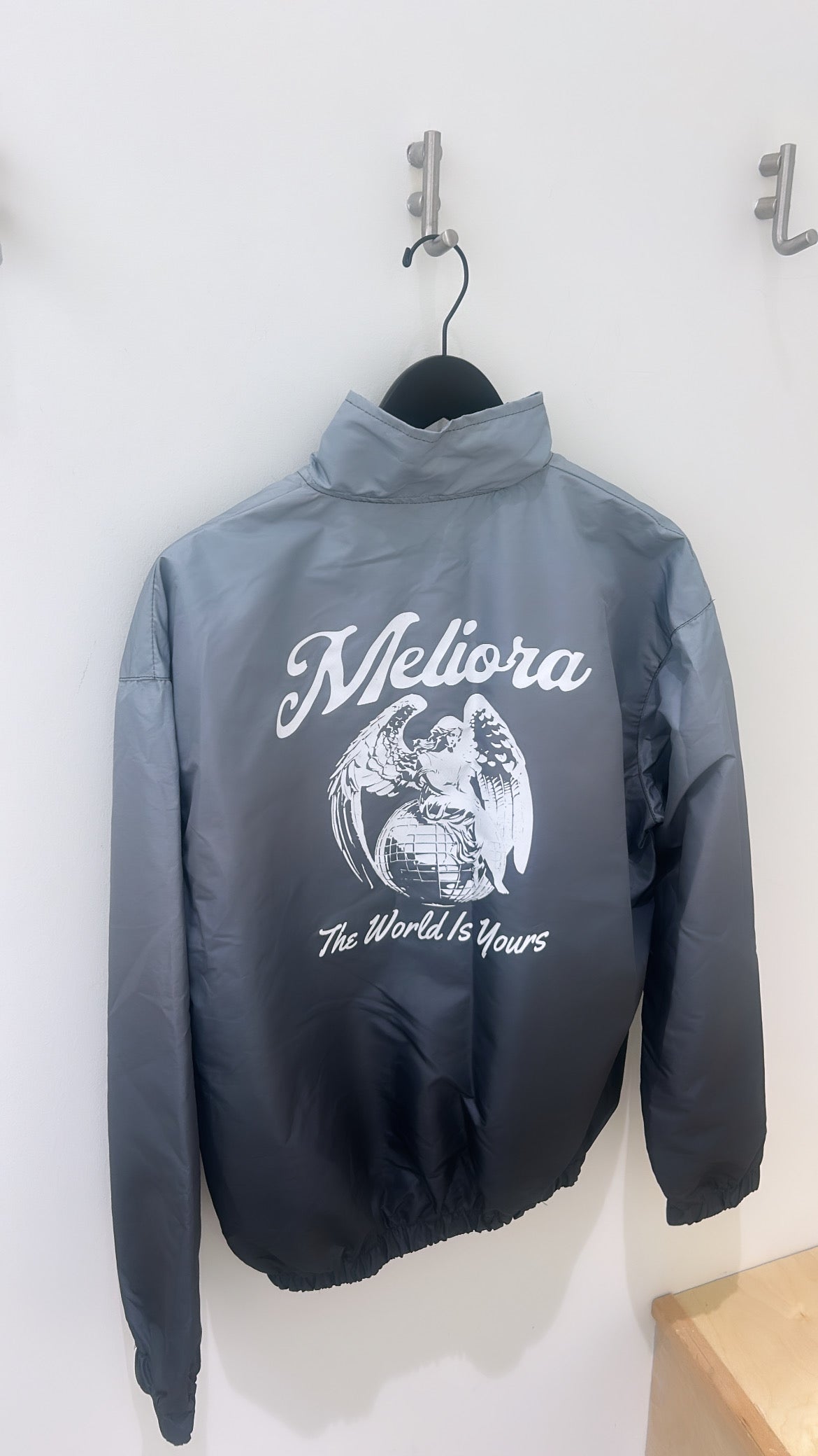 MELIORA GRADIENT SLATE WINDBREAKER JACKET