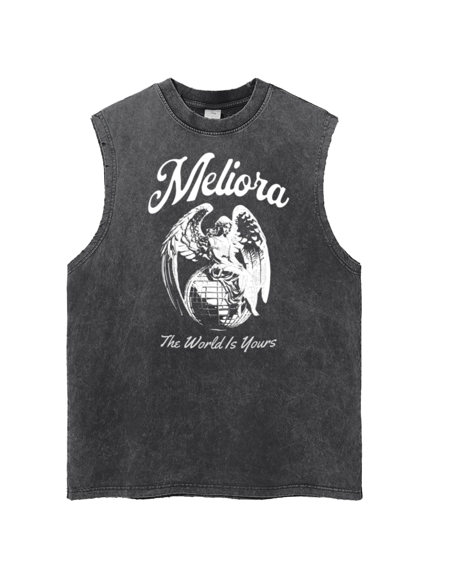 MELIORA SLEEVELESS TEE