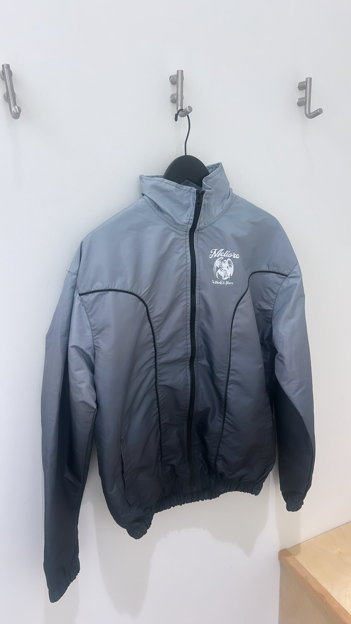 MELIORA GRADIENT SLATE WINDBREAKER JACKET