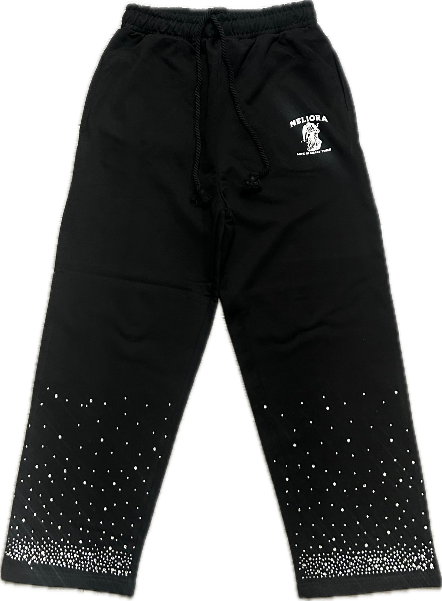 MELIORA RHINESTONE SWEATPANTS