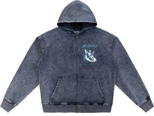 MELIORA CONQUER FROM WITHIN CROPPED ZIP UP