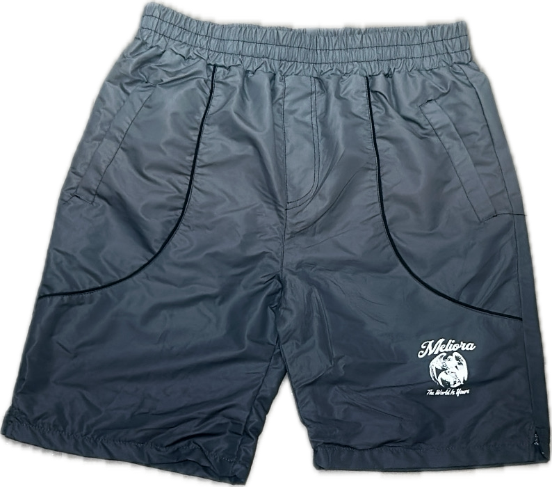MELIORA GRADIENT SLATE WINDBREAKER SHORTS