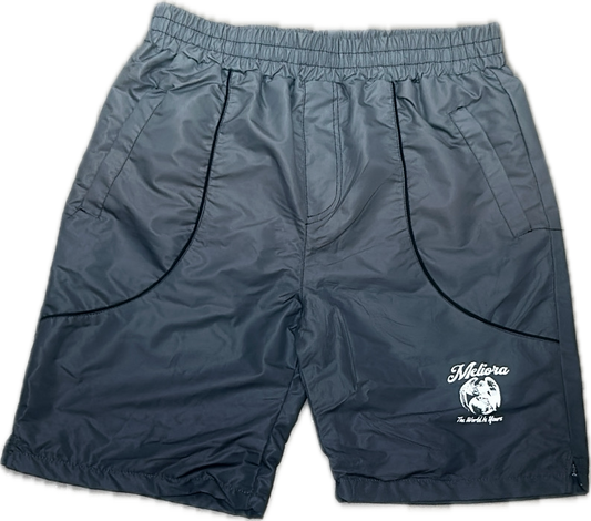 MELIORA GRADIENT SLATE WINDBREAKER SHORTS