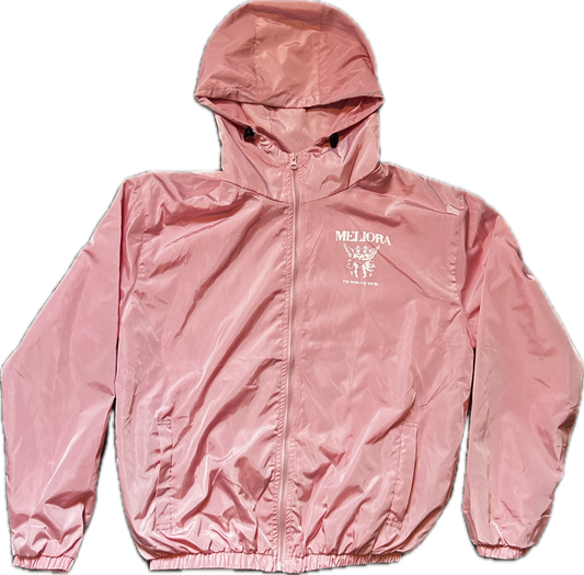 MELIORA PINK WINDBREAKER ZIP UP