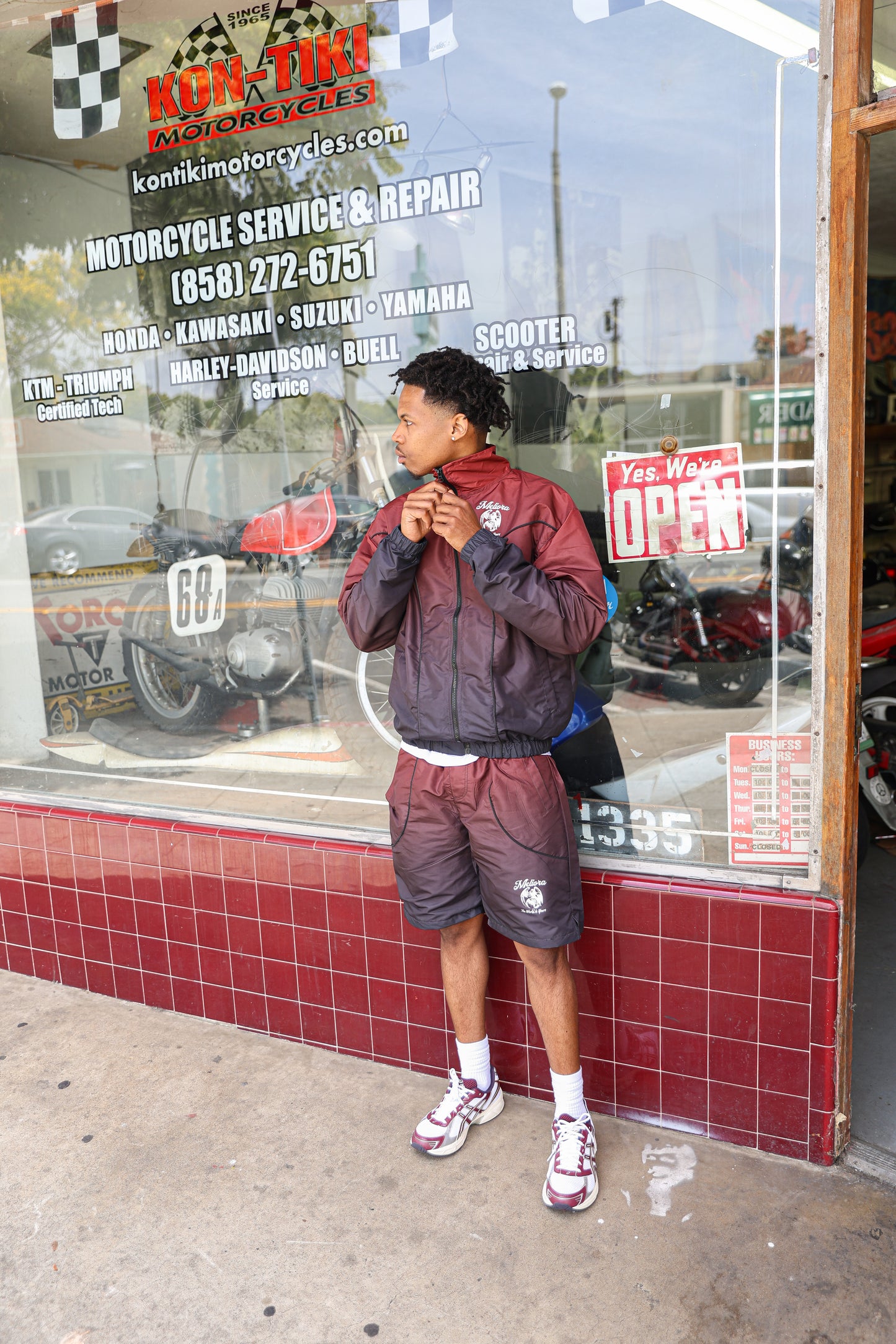 MELIORA WORLD IS YOURS WINDBREAKER JACKET