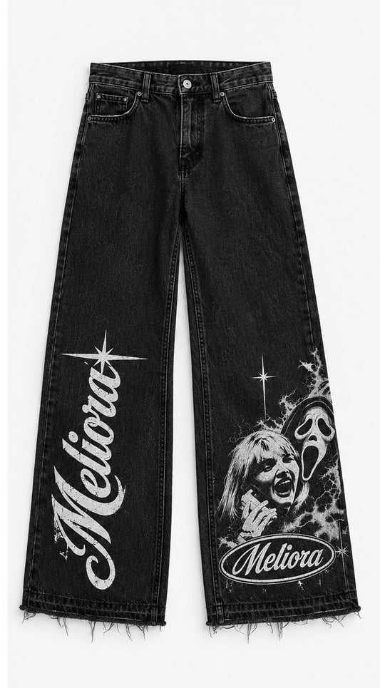 MELIORA WASHED BLACK DENIM