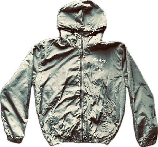 MELIORA SAGE GREEN WINDBREAKER ZIP UP